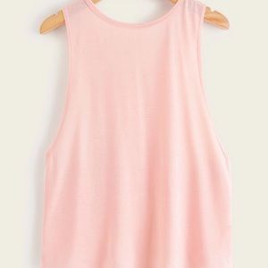 Criss cross tank top